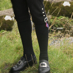 Kvarabuksur og myrkar hosur