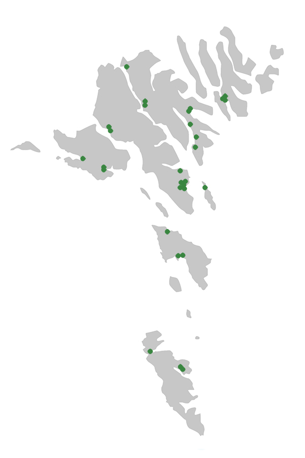 Sølubúðir / Sales locations