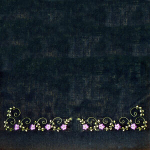 Nr við blomstrum nr 15, bert kantur